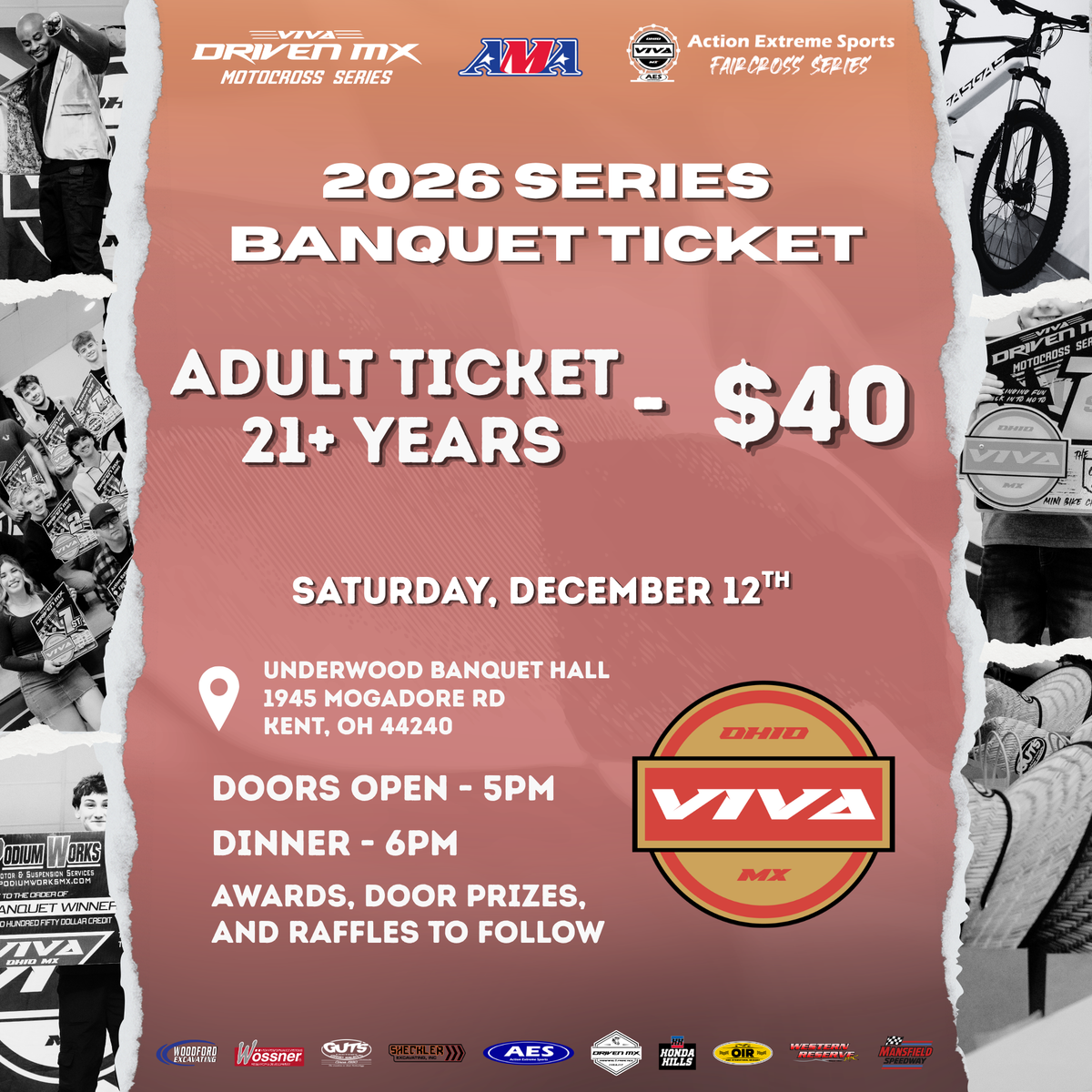 Banquet Ticket ADULT +21